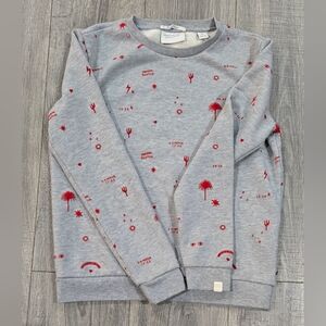 “Maison Scotch all-over print sweatshirt rare graphic” BOHO..